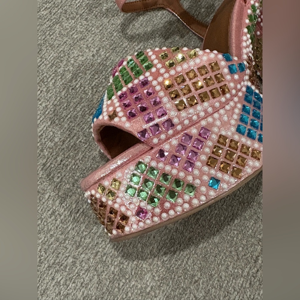 Kurt Geiger London Brixton Platform Sandal - Picture 7 of 11